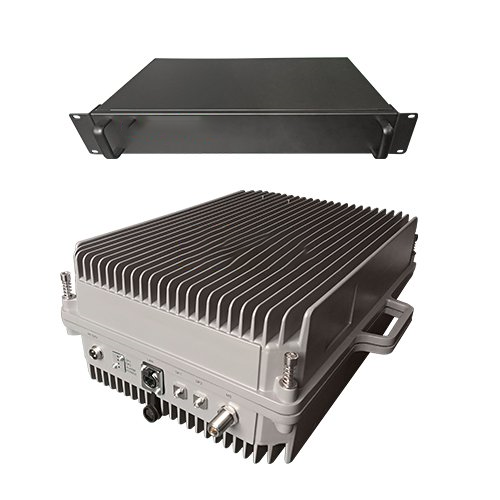  辉县TETRA800数字警用集群数字光纤直放站远近端机